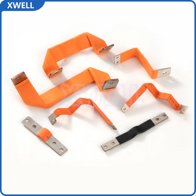 Custom Laminated Flexible Busbar Flexible Insulated Copper Busbar EV Car Busbar Battery Busbar