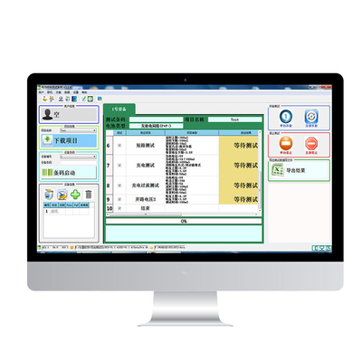 18650 بطارية آلة اختبار 100V 120A متعددة الوظائف