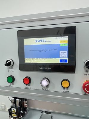 سعر جيد آلة لحام البقعة الأوتوماتيكية أحادية الجانب لشريط النيكل لحزمة البطارية الأسطوانية online