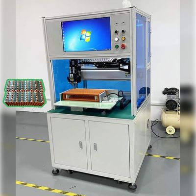 سعر جيد جانب واحد التلقائي آلة لحام البقعة حزمة البطارية لخلية أسطوانية 18650 21700 الانترنت