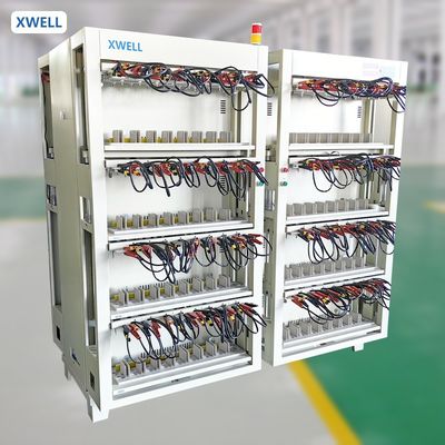 سعر جيد آلة تصنيف خلايا البطارية المنشورية XWELL XW-5V300A16CH 300A 16 قناة معدات اختبار بتصميم سهل الصيانة الانترنت