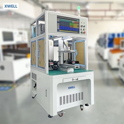 سعر جيد XW-ADW أوتوماتيكي بطارية مزدوجة الجانب نقطة لحام آلة 5000A سيرفو محرك تحكم الكمبيوتر 500x400mm النطاق الانترنت