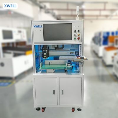 أوتوماتيكي الرأس الدوار أحادي الجانب التحكم العددي نقطة لحام آلة لحام ل 18650/21700 تجميع حزمة البطارية