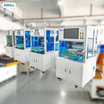 سعر جيد XW-ADW الآلي بطارية مزدوجة الجانب نقطة لحام آلة 10000A التبريد بالماء لأكياس بطارية الكهرباء الانترنت