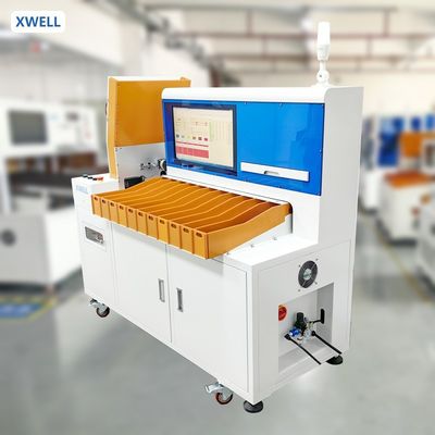 سعر جيد 11 قناة 18650 26650 بطارية أسطوانية صب وفرز آلة خيار الخلية المعدات الانترنت